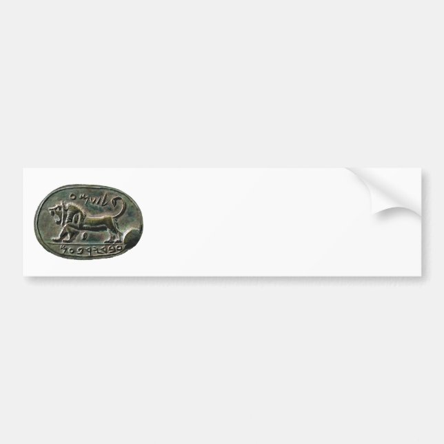 Megiddo Seal Bildekal (Framsidan)