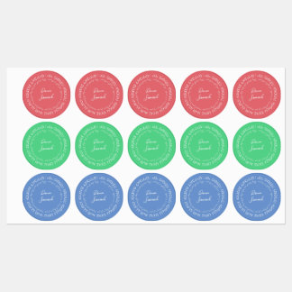 Megillat Esther Hebrew for Mishloach Manot Sticker