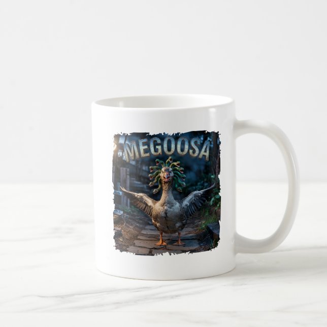 Megoosa Photographic Combo Creature Funny Kaffemugg (Höger)