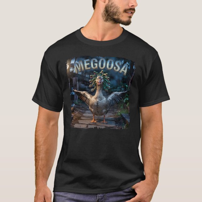 Megoosa Photographic Combo Creature Funny T Shirt (Framsida)