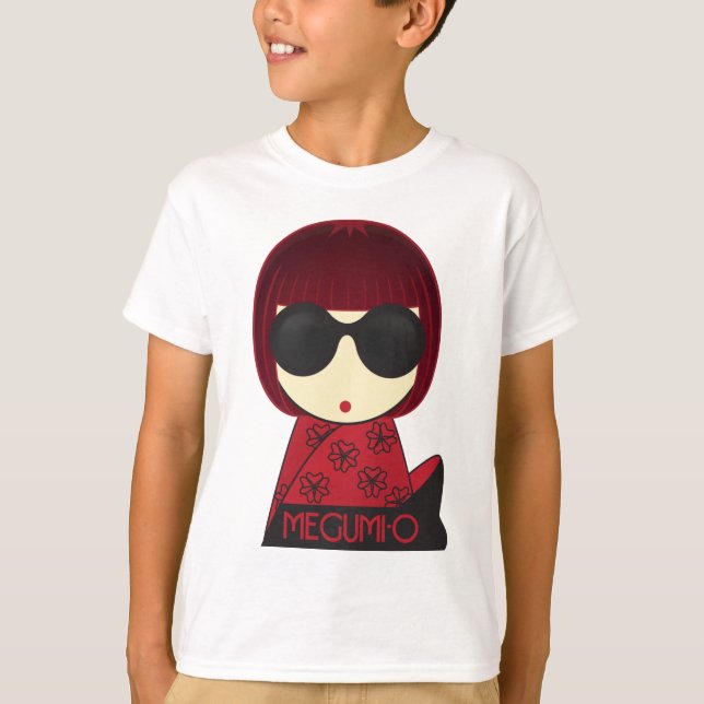 MEGUMI ・ O Kids Shirt, All Stilar & Färg Tee (Framsida)