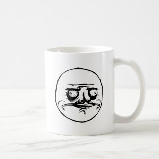 Megusta Meme ansikte (från reddit, 9gag, 4chan) Kaffemugg