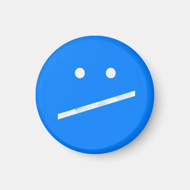 Meh Ansikte Magnet (Framsidan)