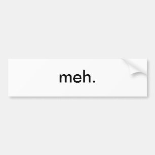meh. bildekal