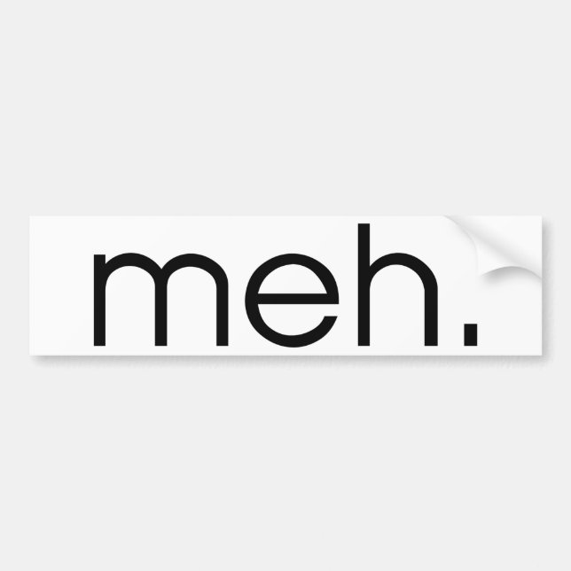 Meh Bildekal (Framsidan)