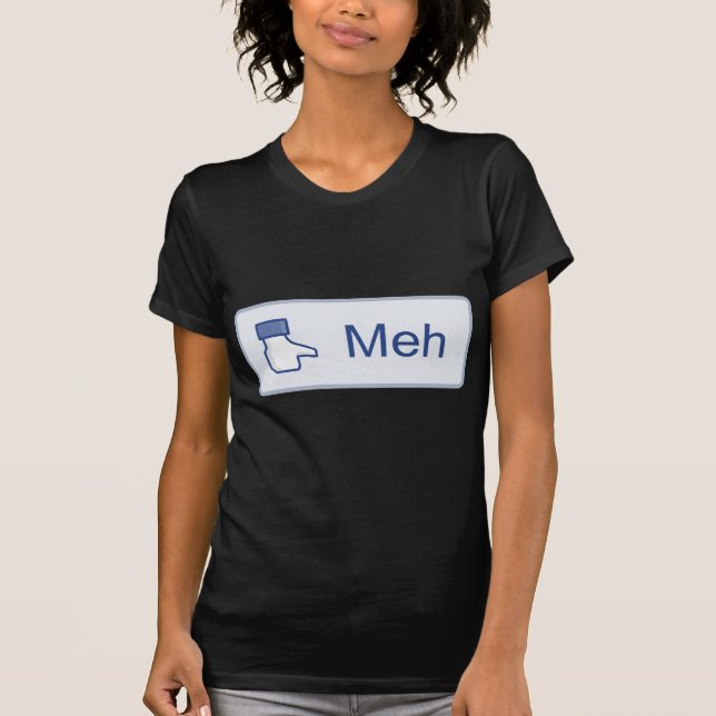 Meh - Facebook T-shirt (Framsida)