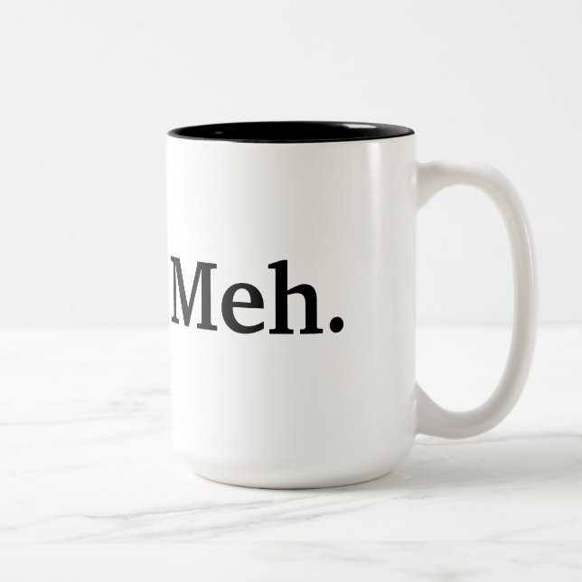 Meh Koffietas Två-Tonad Mugg (Höger)