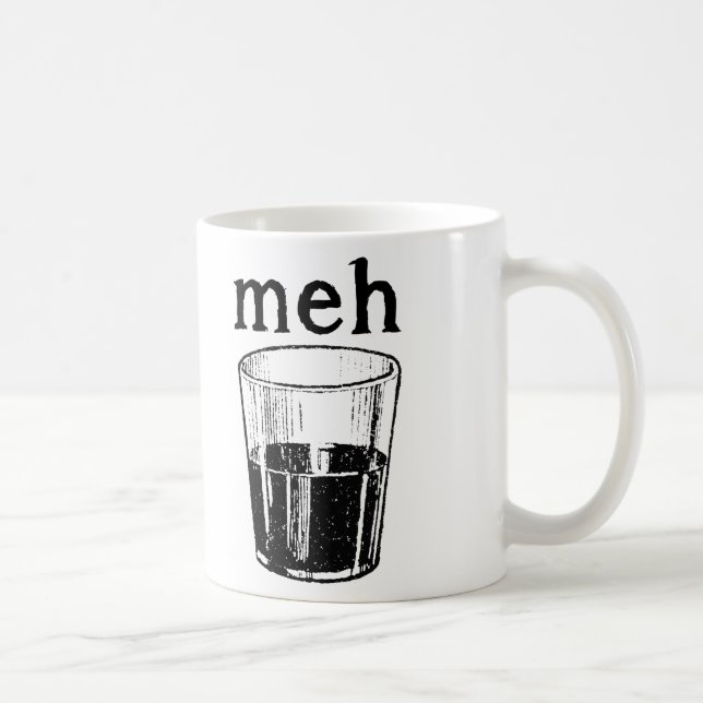 Meh Kopp Funny Mug (Höger)