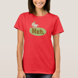 Meh (sade geten), rolig ordlek tecknad t-shirt