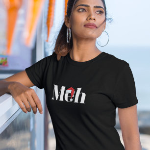 Meh Sarcastic-julen T Shirt