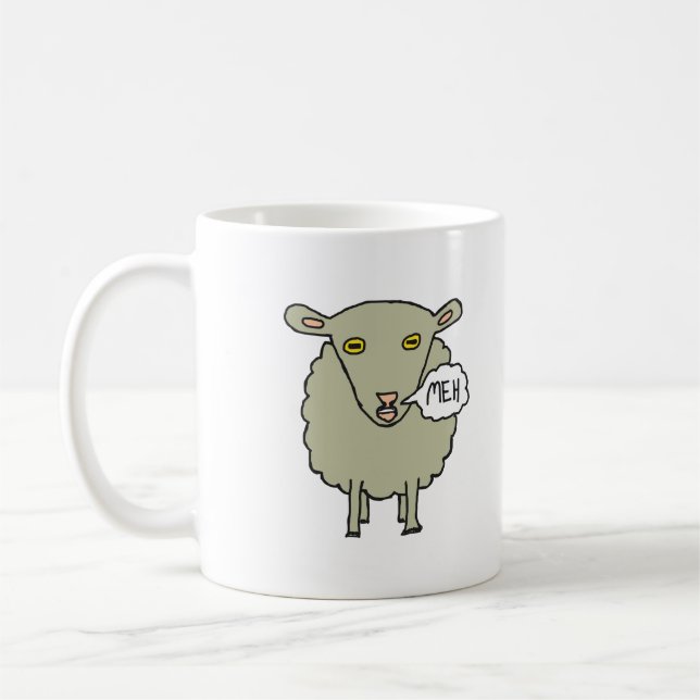 Meh Sheep Kaffemugg (Vänster)
