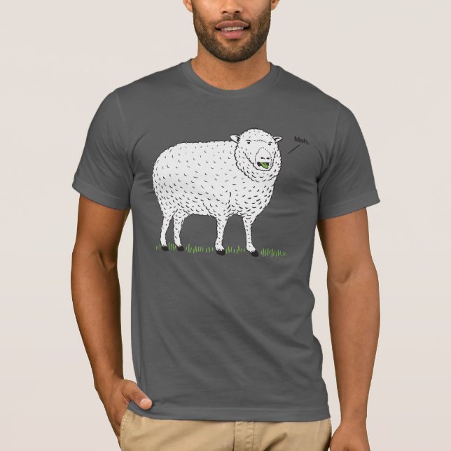 "Meh" skjorta T-shirt (Framsida)