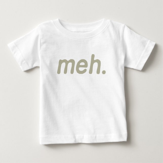 Meh. T Shirt (Framsida)