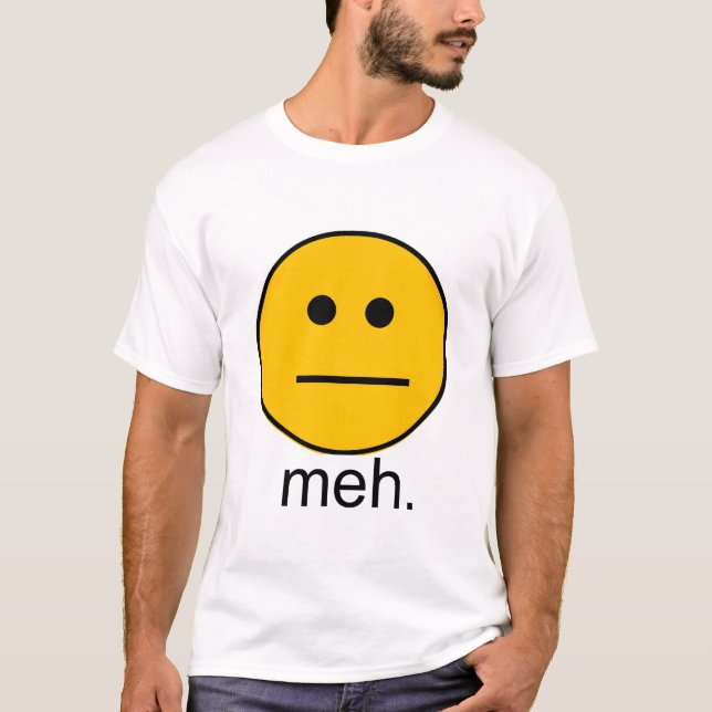 meh. t shirt (Framsida)