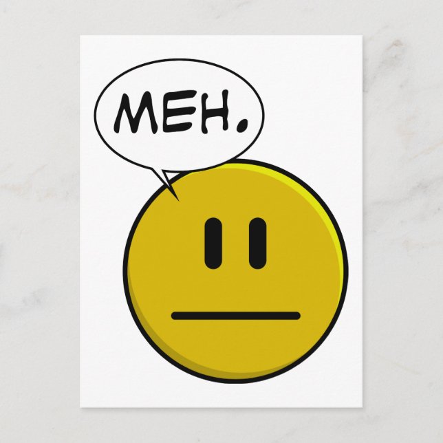 Meh Vykort (Framsida)