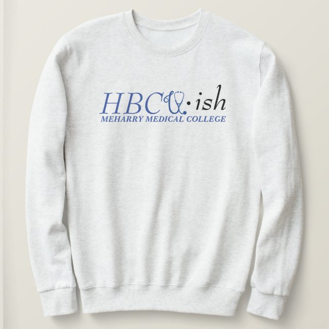 Meharry Medical College Sweatshirt - Blue T Shirt (Design framsida)