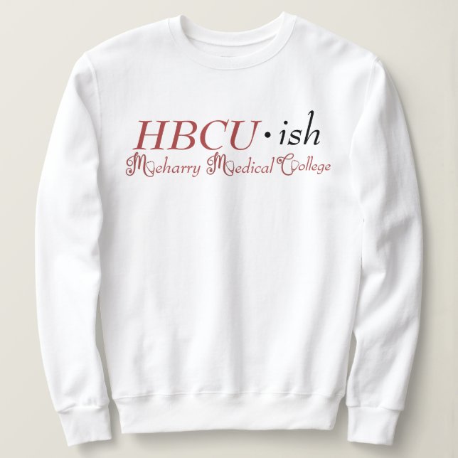 Meharry Medical College Sweatshirt T Shirt (Design framsida)