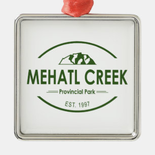 Mehatl Bäck provinspark Julgransprydnad Metall