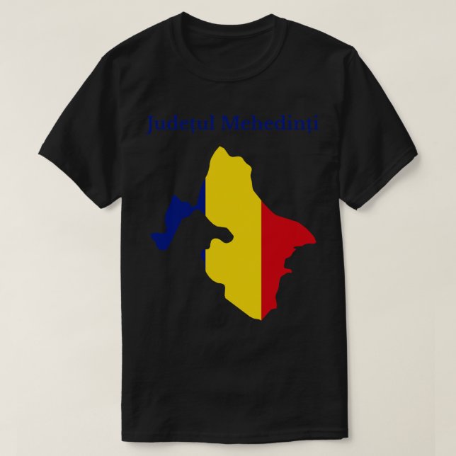 Mehedinti County Rumänien T Shirt (Design framsida)