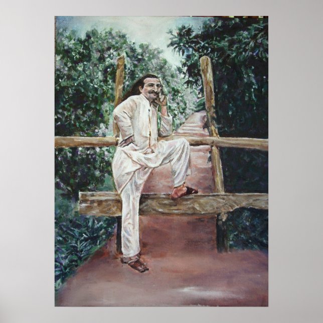 Meher Baba in Nature Poster (Framsidan)