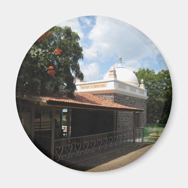 Meher Babas Grav Magnet (Framsidan)