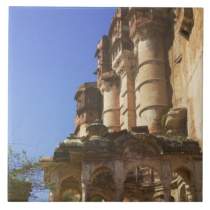 Meherangarh, det majestätiska fortet, Jodhpur, Kakelplatta