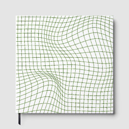 Mehndi-design tryckt gästbok för bröllop