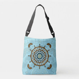 Mehndi Fantasy Copper All-over-Print Bag Axelväska