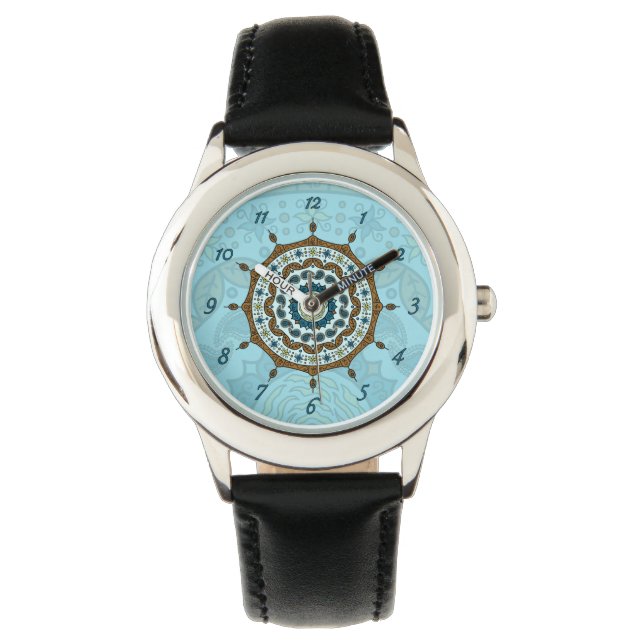 Mehndi Fantasy Copper Watch Armbandsur (Framsida)
