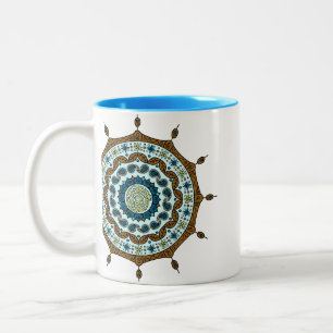 Mehndi Fantasy Kopparmugg Två-Tonad Mugg