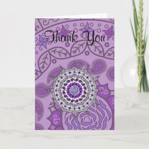 Mehndi Fantasy Silver-kort Tack Kort