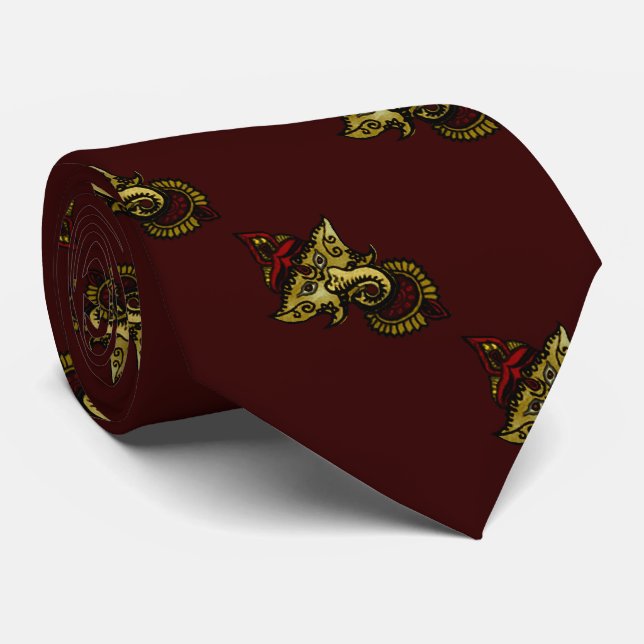 Mehndi Ganesha Slips (Rullad)
