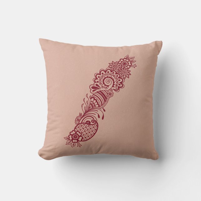Mehndi-kastkudde Kudde (Framsida)