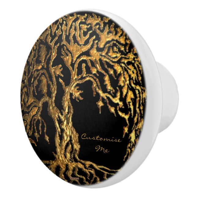 Mehndi Livets träd (Henna) Knopp (Höger)