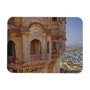 Mehrangarh-fortet högt över Jodhpur, Den blå Magnet