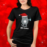 MEHy julklapp jultomten jul T Shirt<br><div class="desc">Använda anpassningsfunktionen för att skapa din egen fras. MEH! Naturligtvis, CATS! Inget säger att vi ska ha en roligt, galen, spännande jul som en katt med en julhatt och hett kopp av kaffe eller te? Den här sarkastiska och roliga designen firar dessa söta och ibland irriterande idiosynkratiska beteenden hos våra...</div>