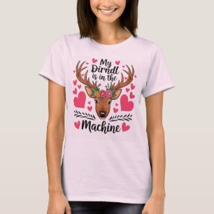 Mei Dirndl är i den Tvättande Maskin-Oktoberfesten T Shirt