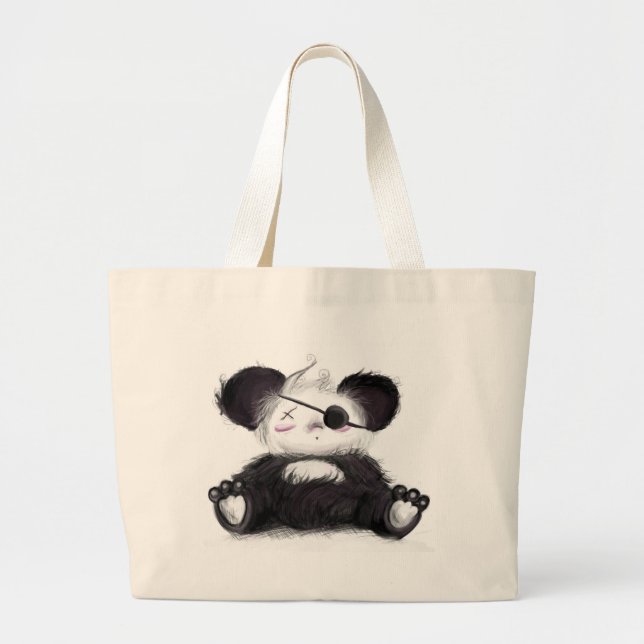 Mei Mei Pandapirat Jumbo Tygkasse (Framsidan)
