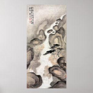 Mei Qing Nine Dragon Bassäng Poster