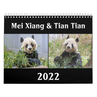 Mei Xiang & Tian Tian 2022 Calendar Kalender