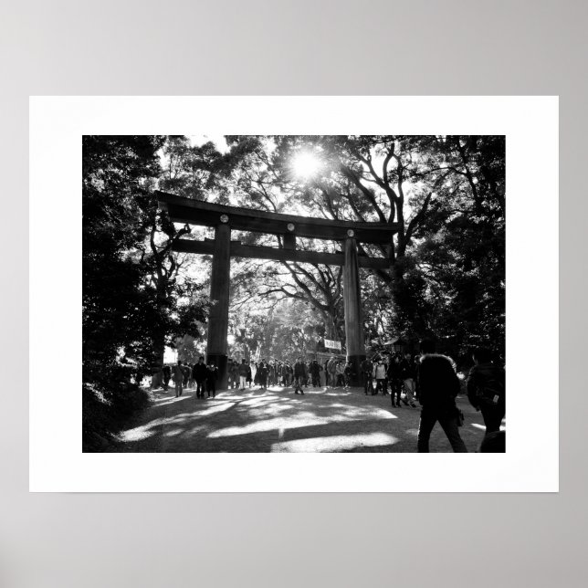 Meiji Shrine: Tokyo Poster (Framsidan)