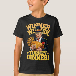 Meilan Uni-vuxna Humor Funny Trump Winner Winner T Shirt