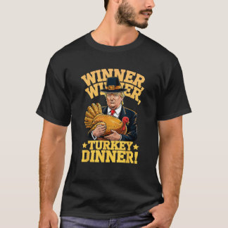 MEILAN Unisex Vuxna Humor Funny Trump Winner Winn T Shirt