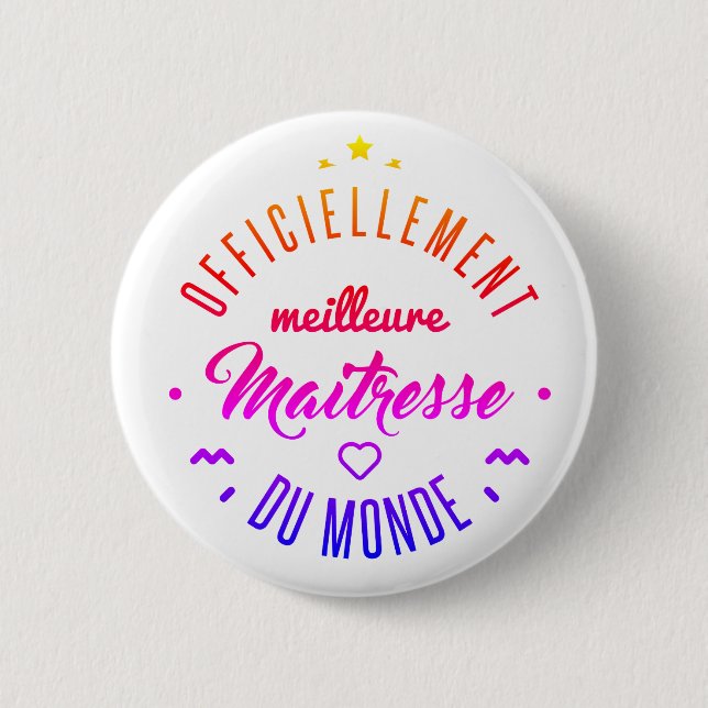 Meilleure maitresse du monde knapp (Framsida)