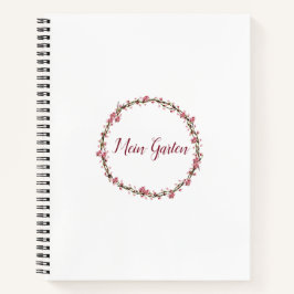 Mein Garten Spiralnotizblock