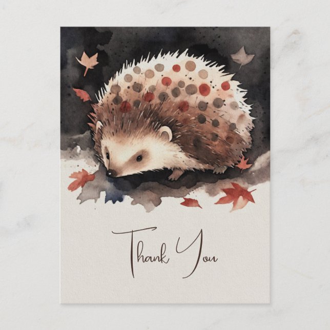 Mein kleiner Igel-Freund „Zwergerl“ eigener Text Vykort (Framsida)