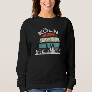Mein Köln Skyline Tyskland Home City Souvenir T Shirt
