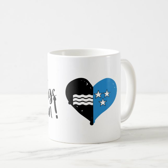 Mein Lieblings Kanton Aargau Kaffemugg (Framsida höger)