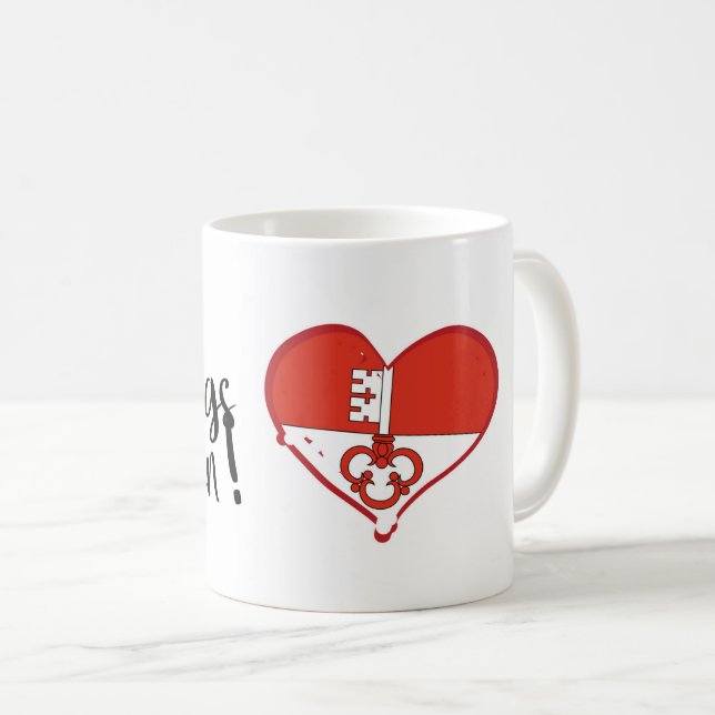 Mein Lieblings Kanton Obwalden Kaffemugg (Framsida höger)