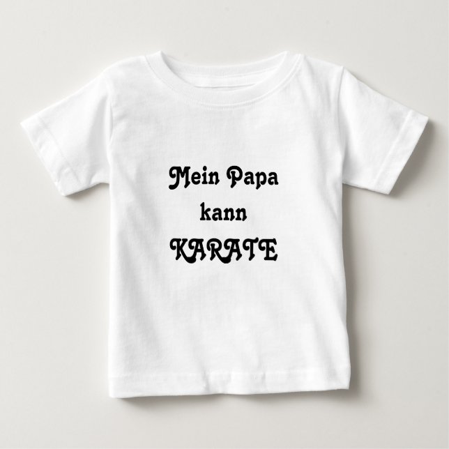 Mein Papa kannKARATE Tee (Framsida)